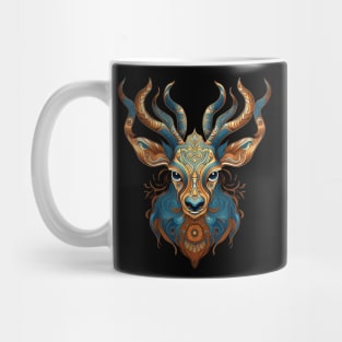 Stag Multicoloured Design Mug